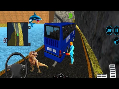 US Police Bus Mountion Driving Simulator - Offroad Police Bus Driver Games - Android Games #16
