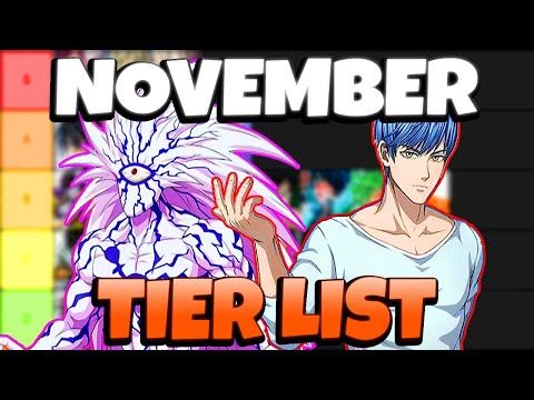 NOVEMBER 2025 TIER LIST! | One Punch Man The Strongest South East Asia!