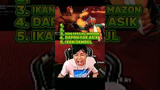 TOP 5 MANCING MANIA XXGANK LUTHFI HALIMAWAN O2H GONE FISHING