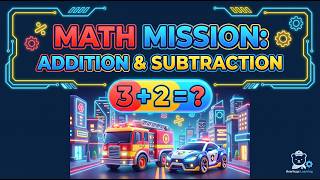 Emergency Rescue Math Mission: Addition & Subtraction for Kids (Grade 1 Math Quiz!)