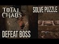 Solving the Puzzle & Defeating the Boss in the Library in Total Chaos l Location of Missing Plate  