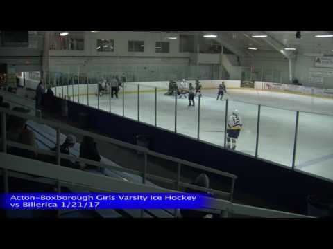 Acton Boxborough Girls Ice Hockey vs Billerica 1/21/17