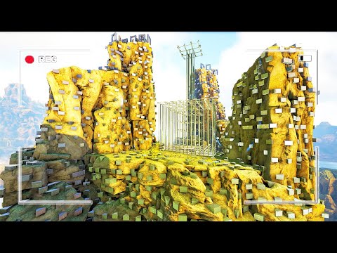 The Alpha Tribe Raids Double Bear Cave On Center - Ark Raid Cam