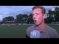 Rogier Veenstra (trainer ASWH) over oefenwedstrijd tegen FC Dordrecht: 'Hoog druk gegeven'