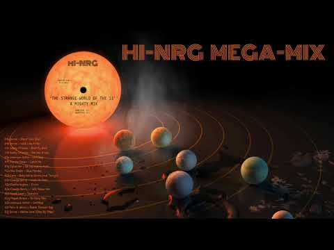 HI⚡NRG🪐MEGA-MIX!  The Strange World Of The 12'' Non-Stop Party Mix 🔥High Energy Italo Disco Hits 80s