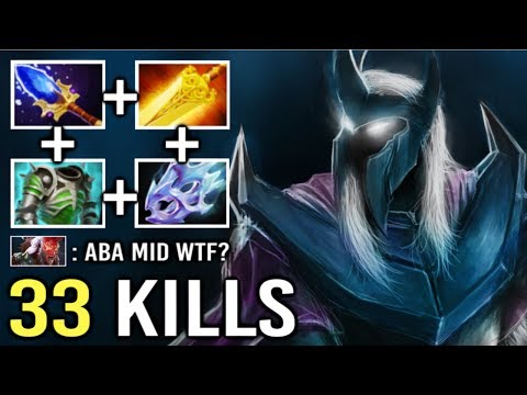 NEW CANCER MID Abaddon Imba Curse Silence Non-Stop Max Attack Speed Can't Stop This Hero 7.22 Dota 2