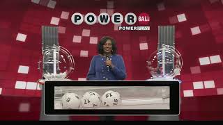 Powerball lottery Jan 25, 2025 drawing video