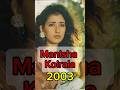 Manisha Koirala 1970 2025 Age Transformation Manishakoirala Viralshorts