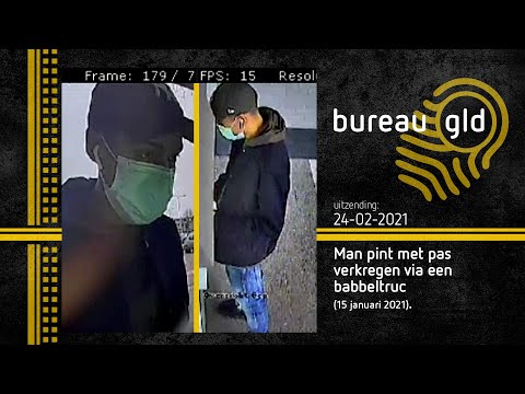 Bureau GLD: Man pint met pas van een ander