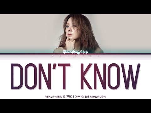 Uhm Jung Hwa (엄정화) - Don't Know (몰라) [Color Coded Lyrics Han/Rom/Eng]