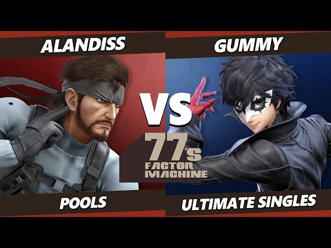 77s FM4 - AlanDiss (Snake) Vs. Gummy (Joker) SSBU Ultimate Tournament