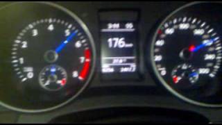 preview picture of video '2010' Vw Golf R20 0-200 km/h DSG (djelfa's city southern exit)'