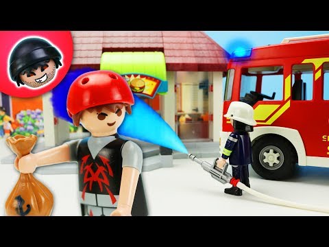 Kevins Unfall! - Teil 1   Playmobil Polizei Film   KARLCHEN KNACK #282