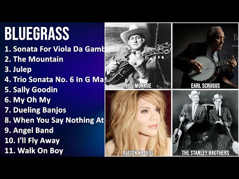 BLUEGRASS Mix - Chris Thile, Del McCoury Band, The Punch Brothers, Bill Monroe - Sonata For Viol...