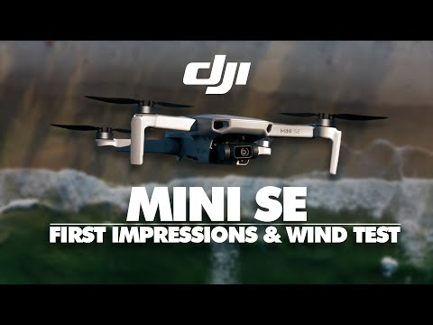 DJI Mini SE - Exclusive First Look, Comparison & Wind Test | DansTube.TV