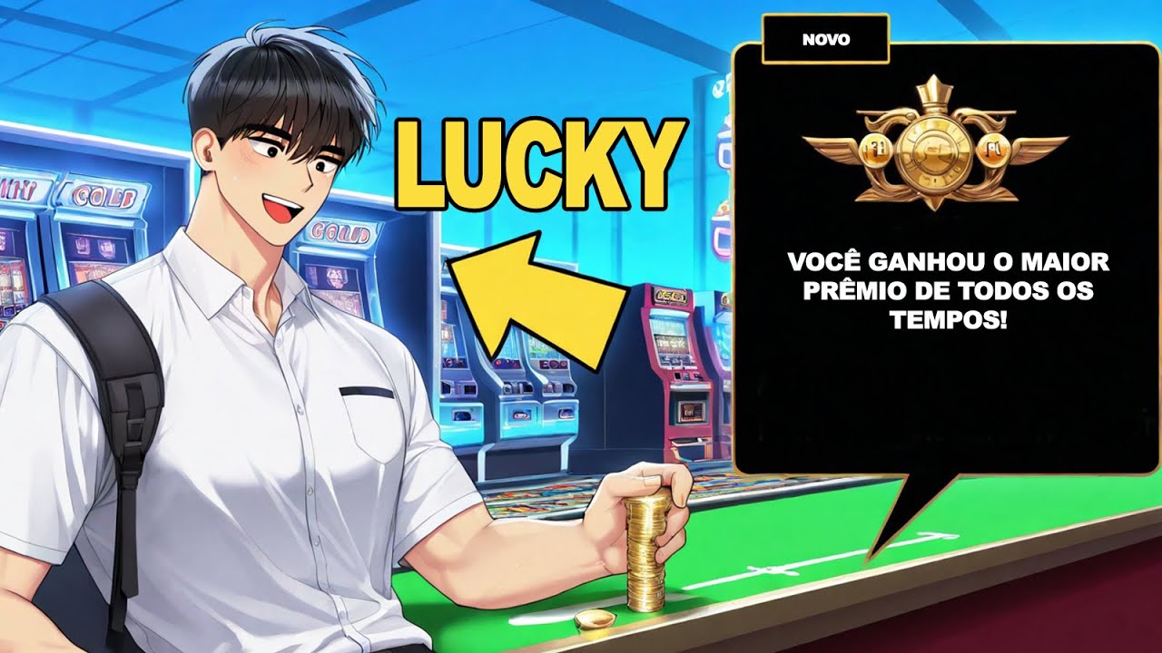 🎲O PERDEDOR RECEBE NÍVEL 999 DE SORTE E AGORA GANHA TODOS OS JOGOS! - MANHWA!