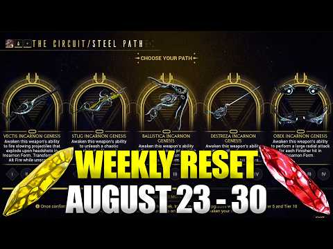 Warframe Incarnon Weapons Weekly