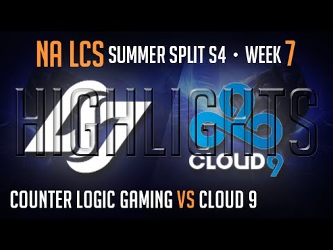 LCS Highlights CLG vs Cloud 9 Super Week 7 NA Summer 2014 S4 CLG vs C9 W7D2 Season 4