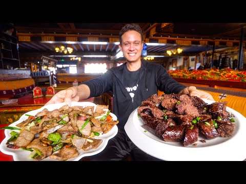 Tibetan Food in Shigatse - TRADITIONAL BREAKFAST in Tibet!