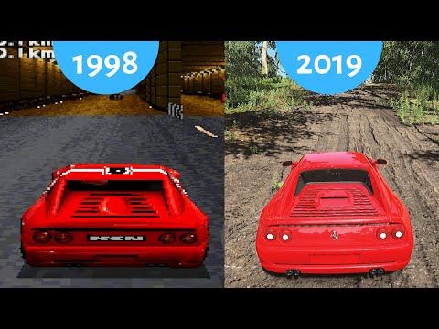 Thumbnail for FERRARI F355 Evolution in 14 Different Games! by Special edition, Ferrari, Supercar, BMW, video, Ferrari F355, Car, Van, vide