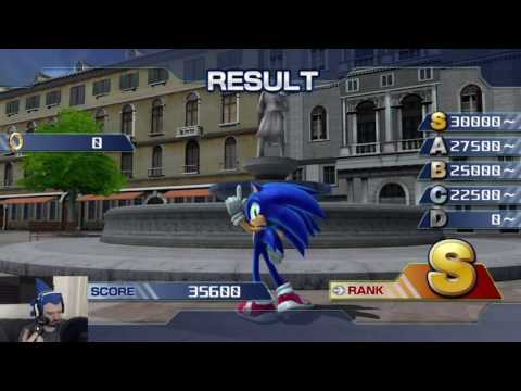 Sonic the Hedgehog (2006) playthrough pt6 - Snowboarding Stage From HELL! 1st Redo BS