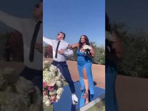 the Miz and Nia Jax Walk Down At Alexa Bliss' Wedding!