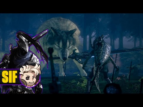 Dark Souls Remastered the Great Grey Wolf Sif Boss Fight