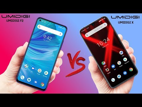 UMIDIGI F2  VS  UMIDIGI X - What Are The Differences