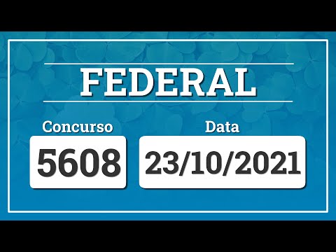 Capa de LOTERIA FEDERAL 5608