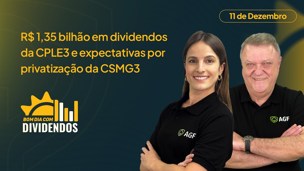 11/12/2025 - Bom Dia com Dividendos