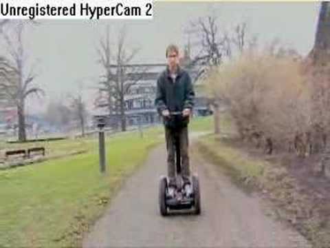 Benjamin från morgonsoffan åker segway!