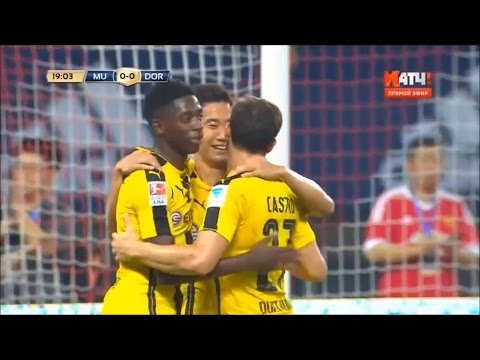 Manchester United Vs Borussia Dortmund 1:4 Gonzalo Castro Goal - International Champions Cup 2016 HD