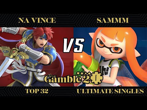 The Gamble 2 Top 32 - Na Vince (Roy) vs. sammm (Inkling) - SSBU