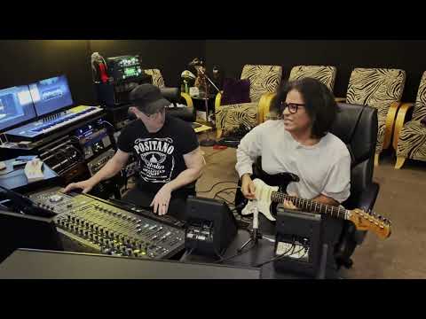 Matney The Rural Rocker in the studio with Stevie Salas! #mikematney #behindthescenes #StevieSalas