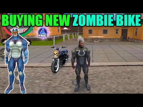 BUYING NEW ZOMBIE BIKE || ROPE HERO VICE TOWN || HARSHINGAME 2.0 || #13