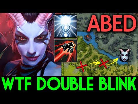 ABED Dota 2 [Queen of Pain] WTF! Double Blink