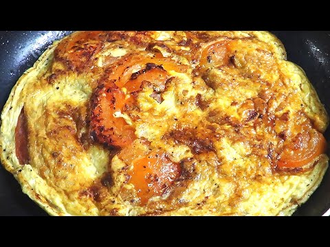 HuevO 🥚 y TomatE 🍅, Tortilla Facil 🍳 !!