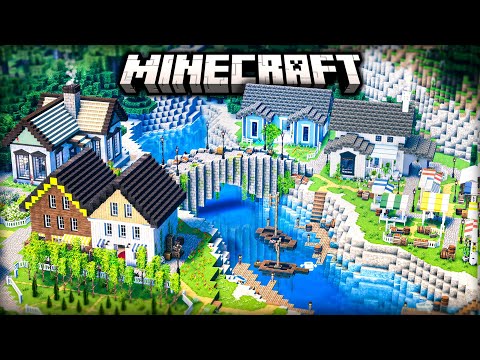 I Built for 10 Hours with an INSANE Minecraft Building Mod