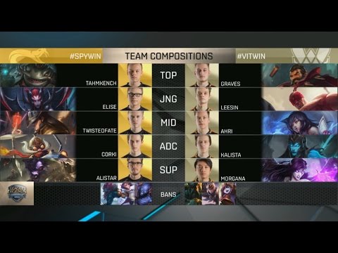 SPY vs VIT Highlights - SPLYCE vs VITALITY - EU LCS Week 2 - SPRING 2016