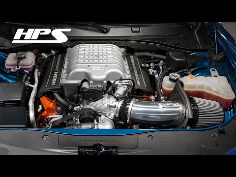 2019-2023 HPS Performance Charger Hellcat 6.2L Supercharged Air Intake Kit Sound Clip
