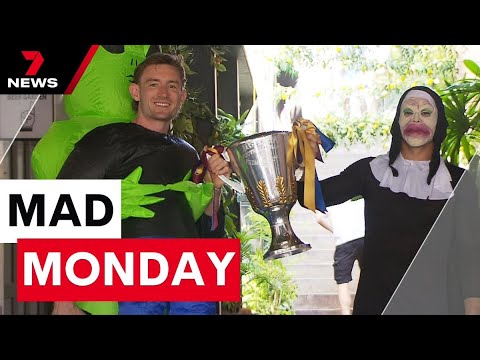 Brisbane Lions continue premiership celebrations for 'Mad Monday' | 7NEWS