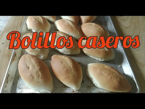 COMO HACER BOLILLOS CASEROS RECETA Y PROCEDIMIENTO PASO A PASO