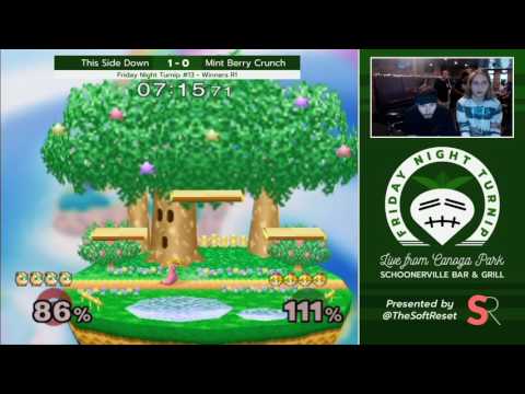 Friday Night Turnip #13 - This Side Down (Fox/Jigglypuff) vs. Mint Berry Crunch (Peach) - Winners R1