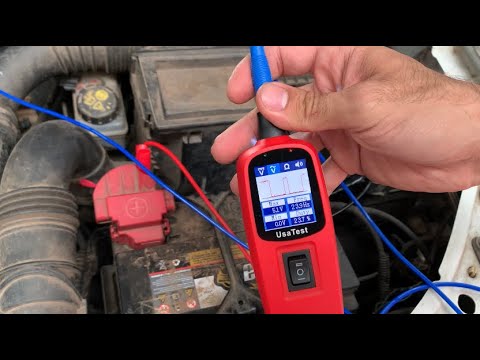 MULTITESTE USA-003 - CANETA DE TESTES ELÉTRICOS E MINI OSCILOSCÓPIO!! USATEST DIAGNÓSTICO AUTOMOTIVO