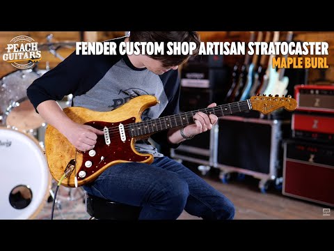 2021 Fender Custom Shop Artisan Maple Burl Stratocaster NOS - Aged Natural | USA Limited Edition Roasted Birdseye Maple Neck Macassar Ebony Fretboard Kloppmann ST60 Pickups | CoA OHSC image 26