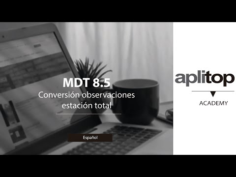 MDT8 - Conversión observaciones estación total