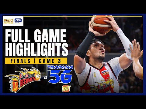 TNT vs SAN MIGUEL | FINALS GAME 3 | FULL GAME HIGHLIGHTS | PBA SEASON 50 PHILIPPINE CUP