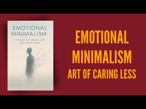 Emotional Minimalism The Art of Caring Less (Audiobook)