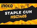 INGCO Staple Gun 3 In 1 HSG1405 ️