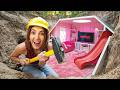 I Built A SECRET Survival Bunker For My Family